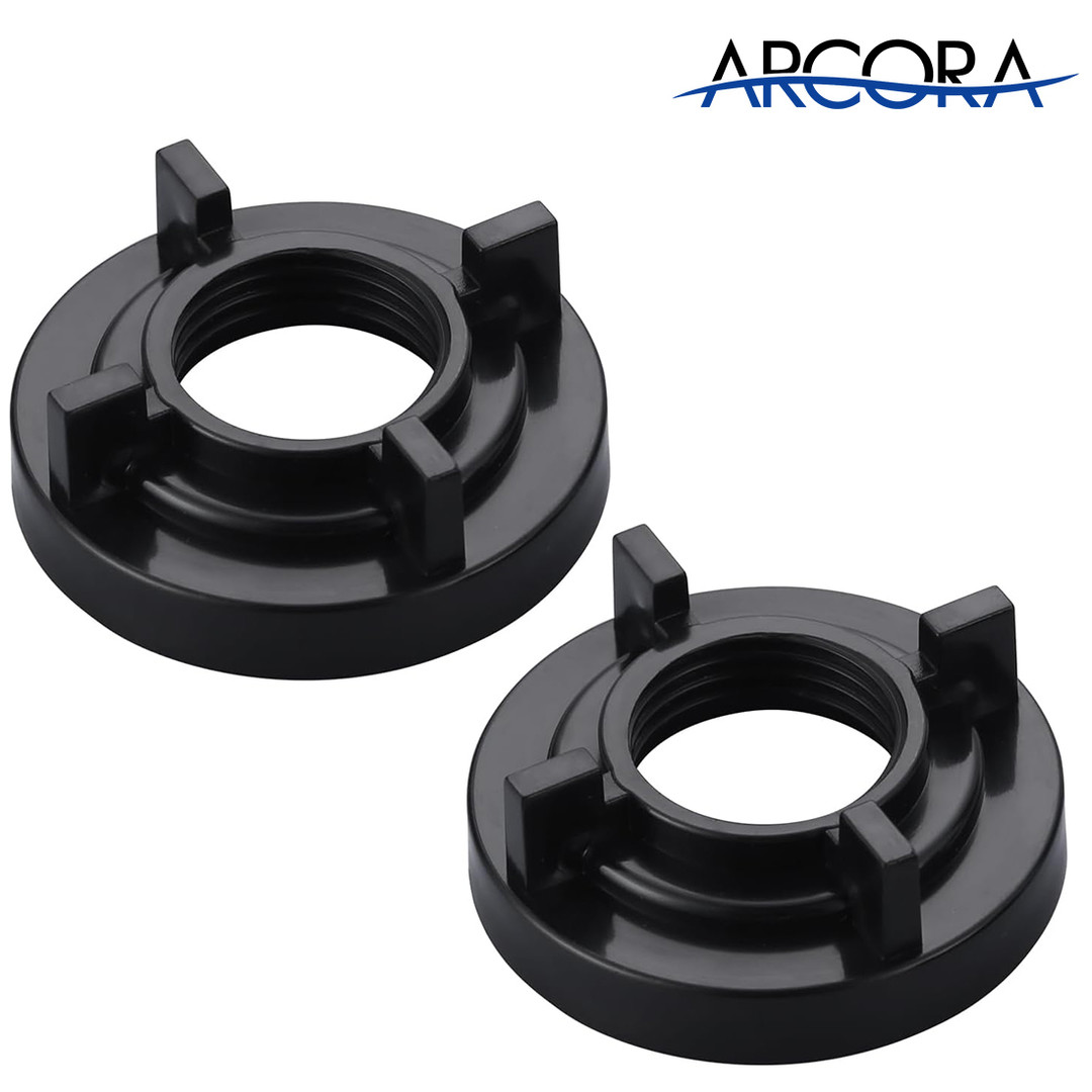 ARCORA 1/2″ IPS Durable Easy Installtion Winged Locknuts Replacement Parts for Bathroom Kitchen Faucet