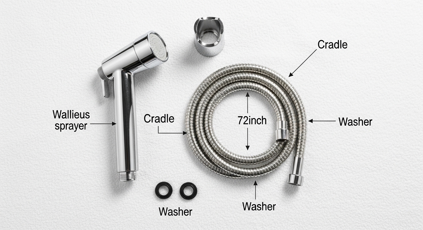 how to install shower head handle
