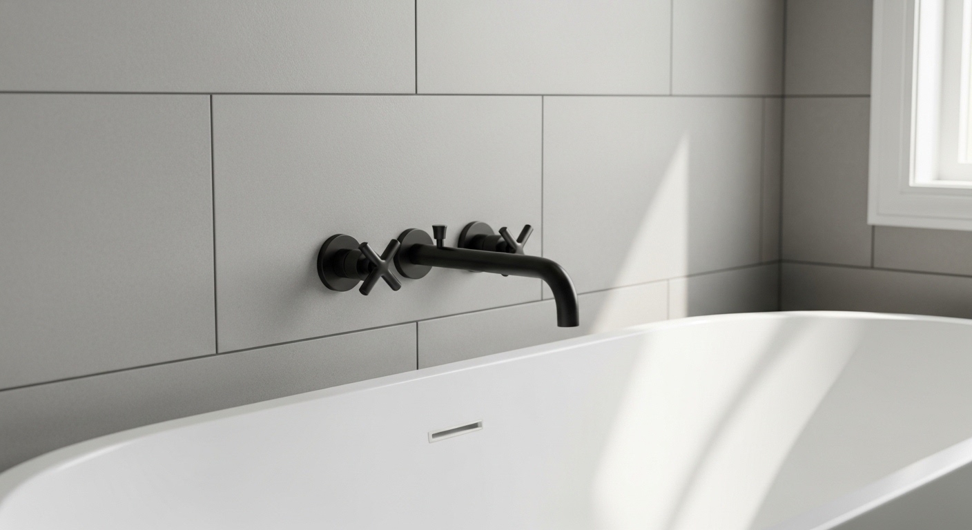 wall mount faucet for bathtub