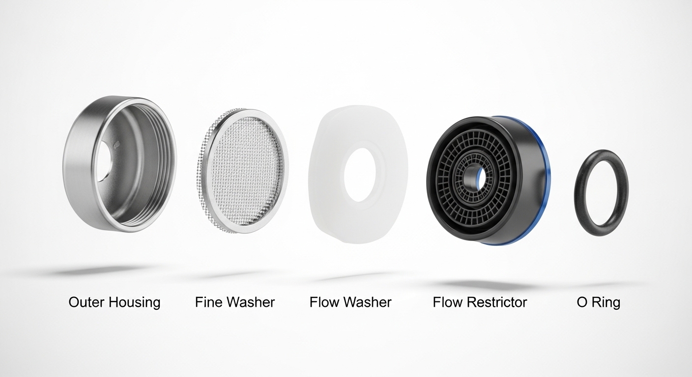 faucet aerator internal