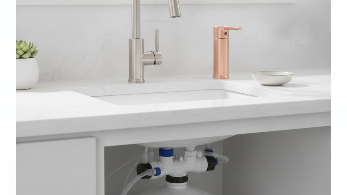 copper drinking faucet