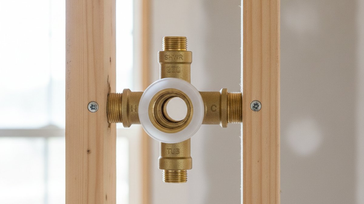 multichoice universal shower valve body rough in kit