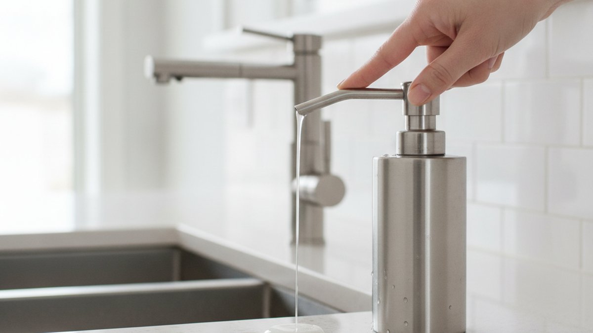 sink soap dispenser not working