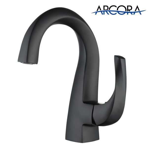 2321501B ARCORA Vessel Sink Faucets Matte Black 1
