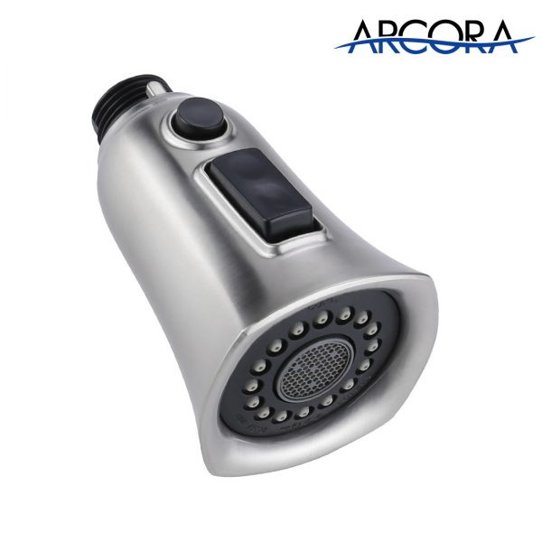 4 ARCORA Kitchen Tap Replacement Spray Head Brushed Nickel
