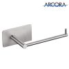 ARCORA No Drill Toilet Paper Holder Brushed Nickel