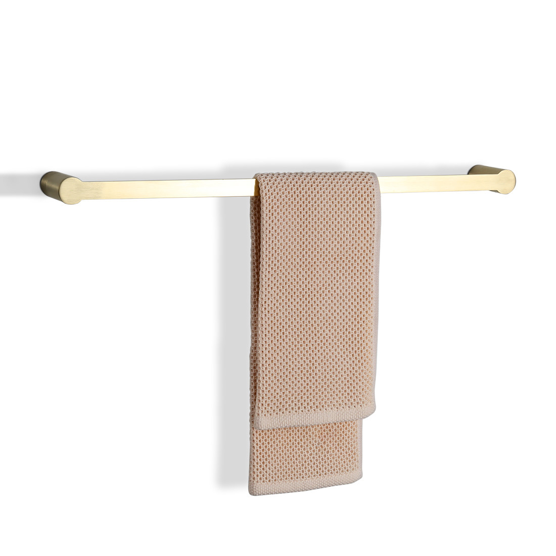 ARCORA Brushed Gold Bathroom Towel Bar - ARCORAFAUCET