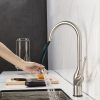 Touchless Kitchen Faucet Brushed Nickel Kitchen Faucet with Pull Down Sprayer Motion Sensor Sink Faucet 2