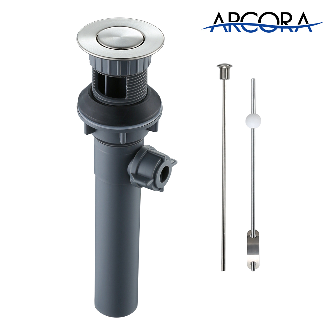 Arcora Pop Up Bathroom Sink Drain With Overflow Arcorafaucet