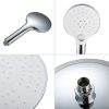 3 Arcora Thermostatic Shower System Chrome With Rainfall Shower 5 1