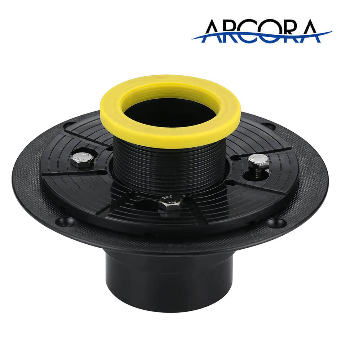 ARCORA 2-Inch ABS Shower Drain Base for Square & Linear Shower Drain