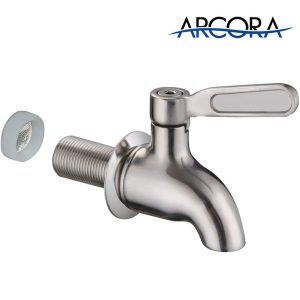 ARCORA Stainless Steel Spigots Beverage Dispensers for Jar, Juice, Cold Drink, Wine, Beer