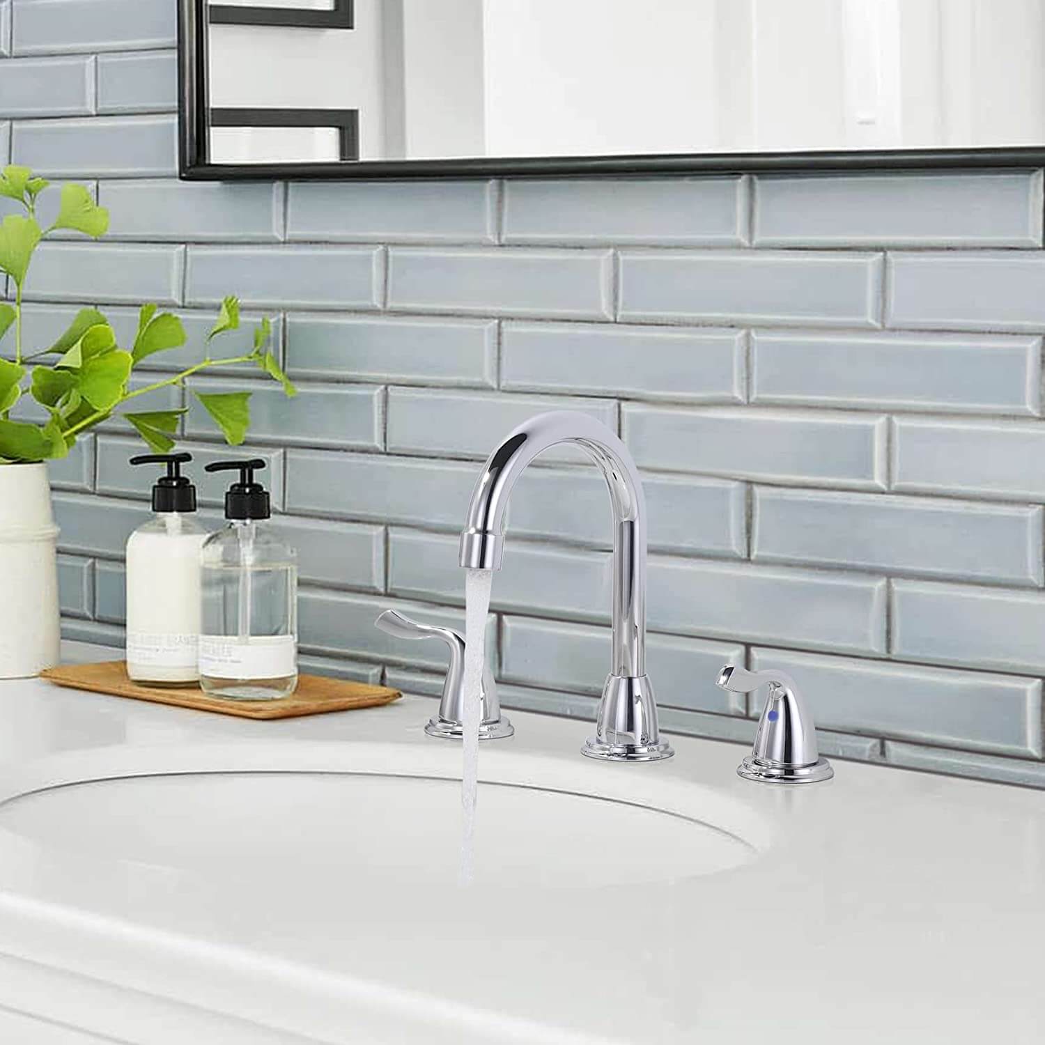 Elevate Your Bathroom with a Three Piece Bathroom Faucet - Blog - 2