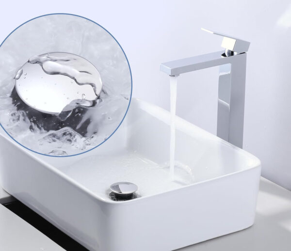 What Does Bath Sink Drain With Overflow Vs Without Overflow ? ARCORA