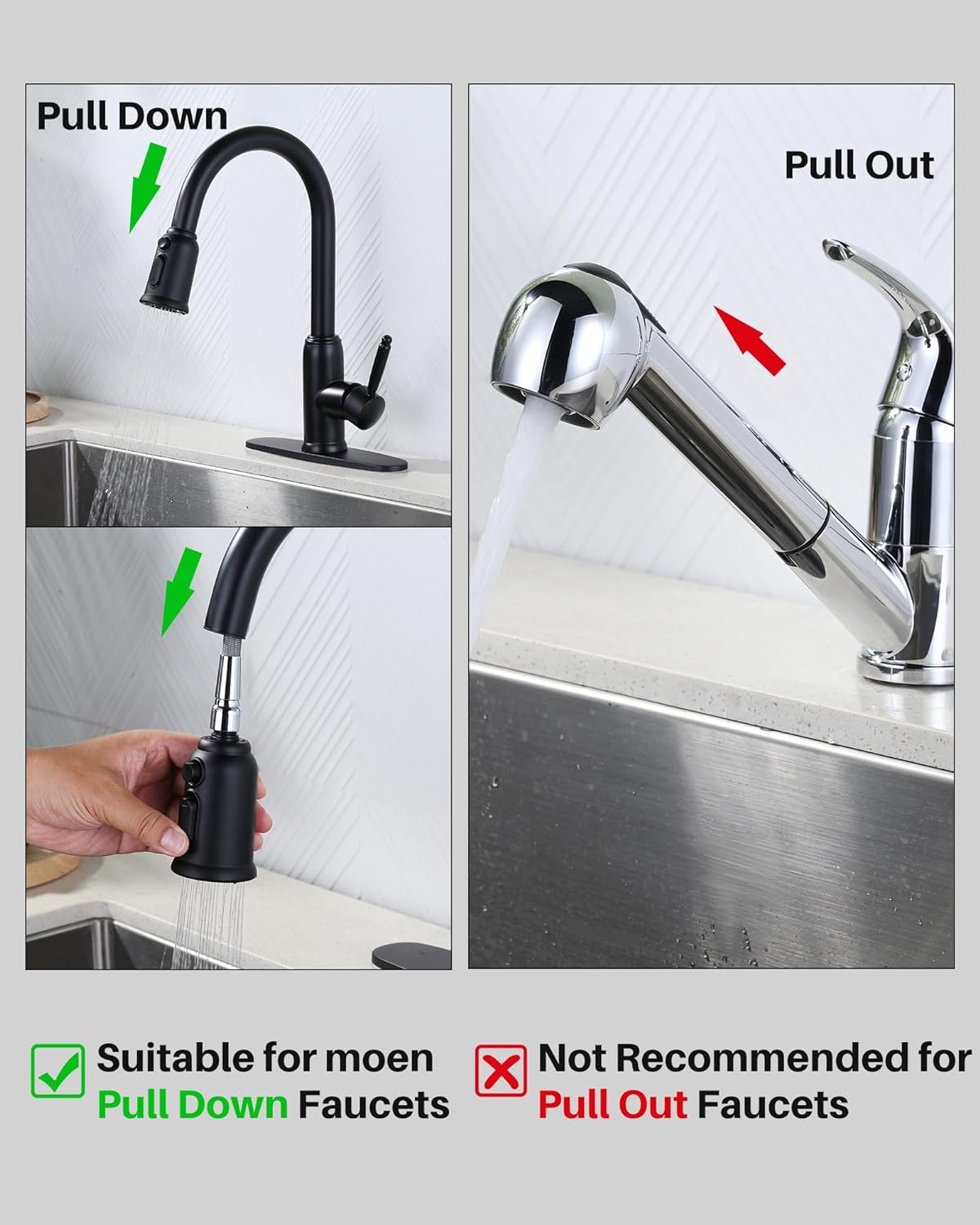 14.8oz (0.92lb) Universal Kitchen Pull Down Faucet Hose Weight Ball - View #12