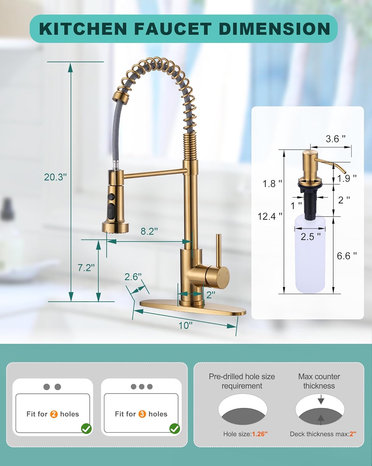 Kingston Brass Kitchen Faucets | Heritage & Pull Down