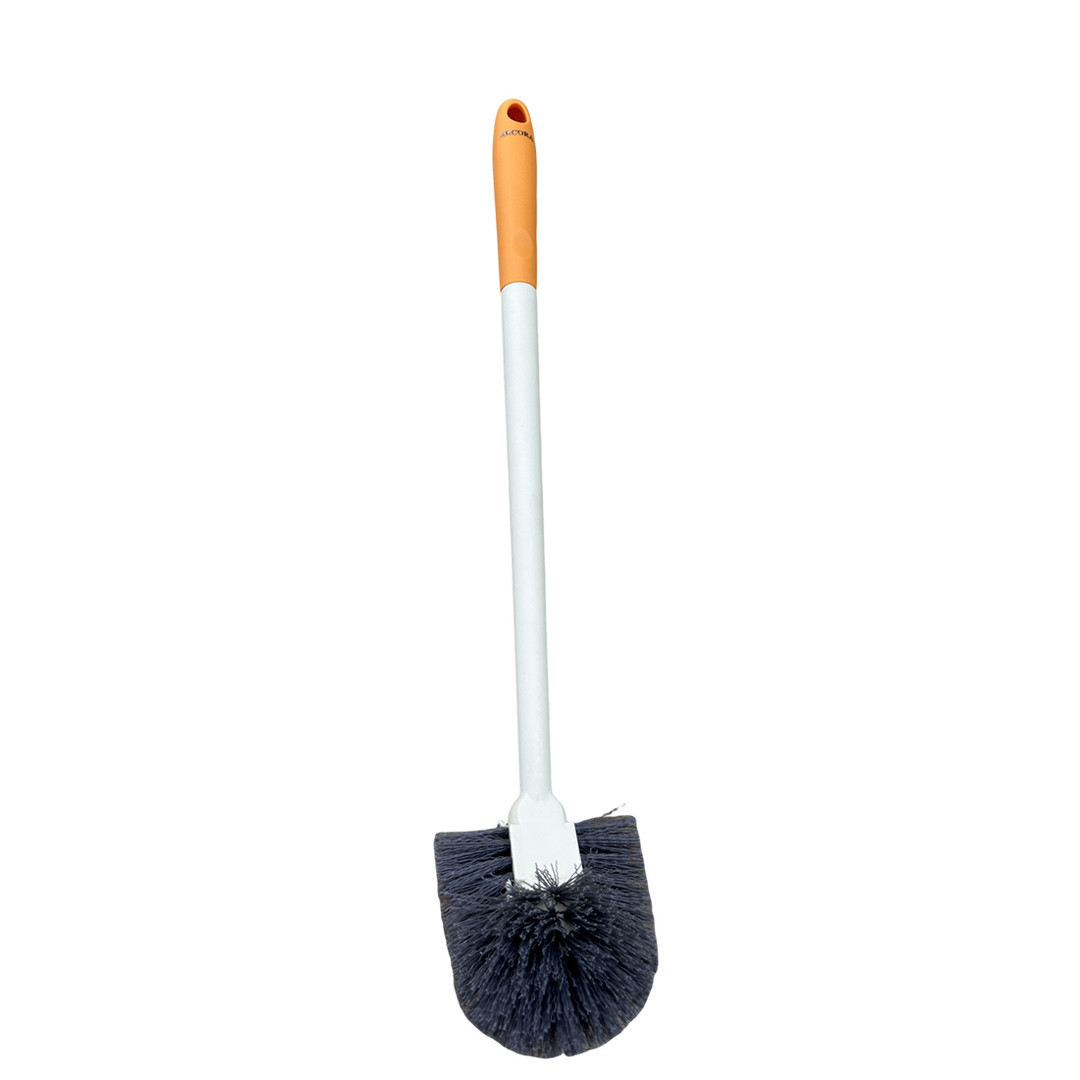 ARCORA Curved Long Antislip Grip Toilet Brush with Long Handle