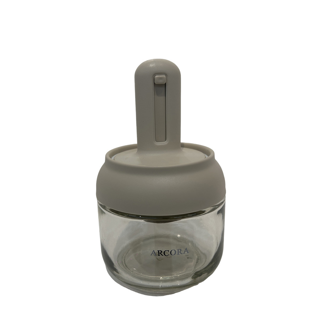 ARCORA Clear Glass Cooking Oil Bottle Soy Sauce Container for Home Kitchen