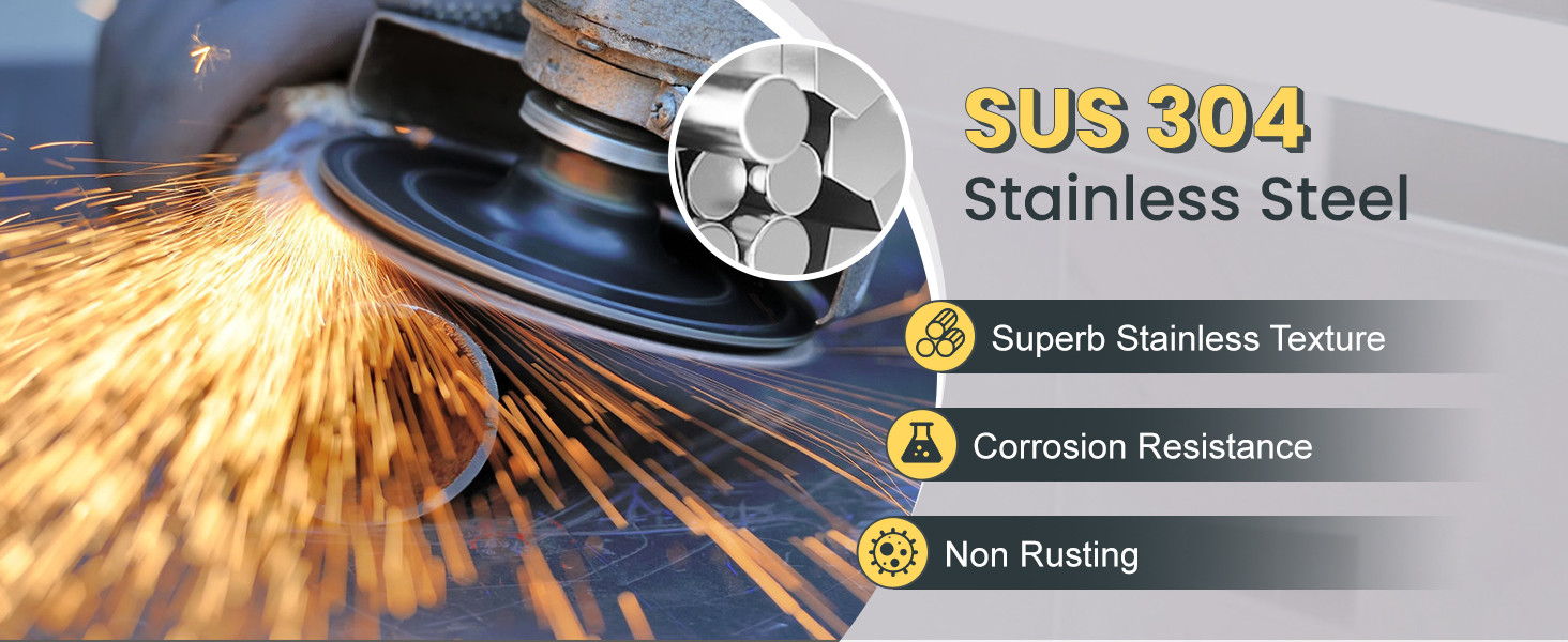 ARCORA Brushed Gold Single Handle Tall Waterfall Bathroom Faucet with Pop Up Drain and cUPC Supply Lines - Single Handle Bathroom Faucets - 5