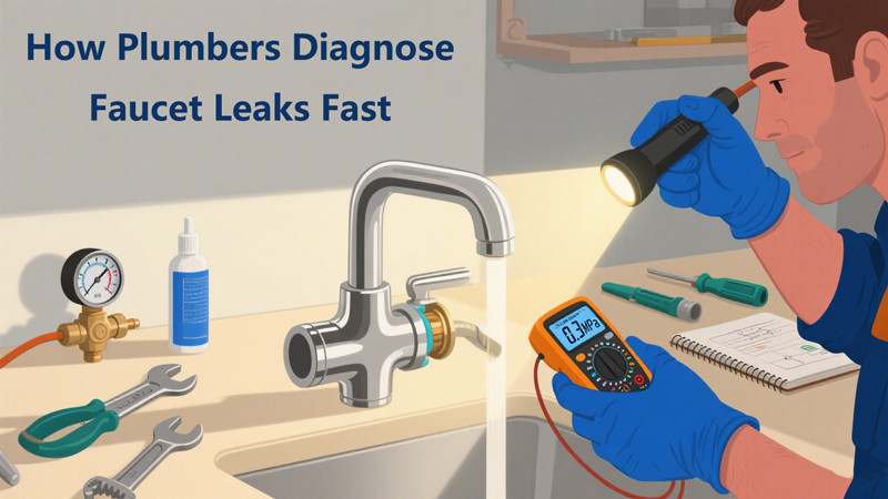 How Plumbers Diagnose Faucet Leaks Fast - Blog - 1