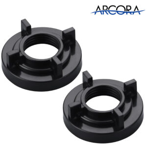 ARCORA 1/2″ IPS Durable Easy Installtion Winged Locknuts Replacement Parts for Bathroom Kitchen Faucet