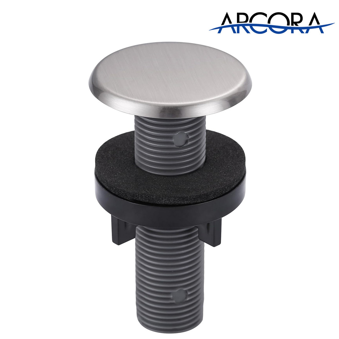 ARCORA Brushed Nickel Premium Kitchen Sink Hole Cover for Soap Dispenser Sprayer