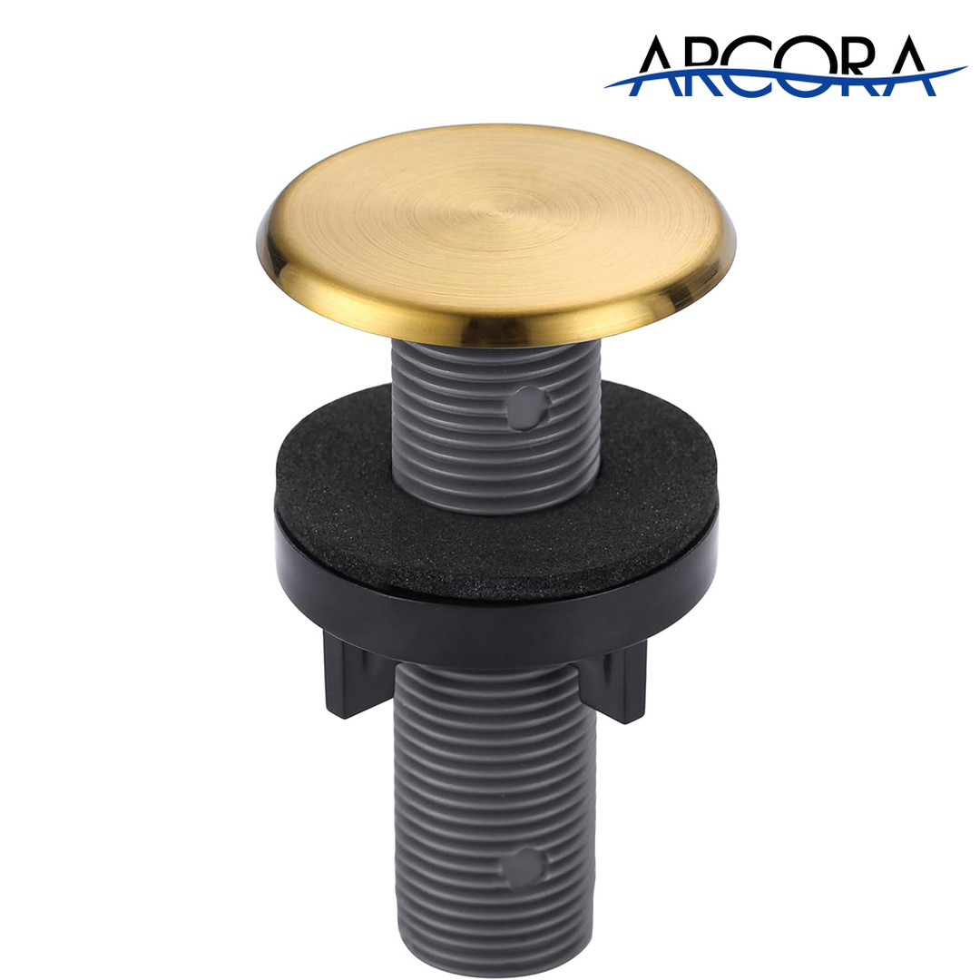 ARCORA Brushed Gold Premium Kitchen Sink Hole Cover for Soap Dispenser Sprayer