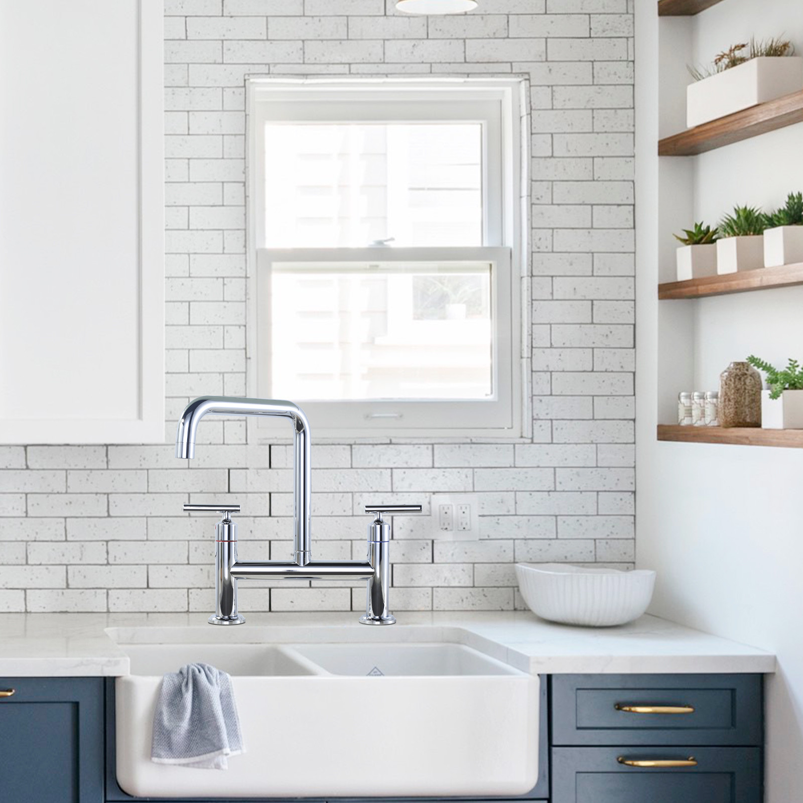 Touchless Kitchen Faucet by KRAUS | KSF-1691SFACB