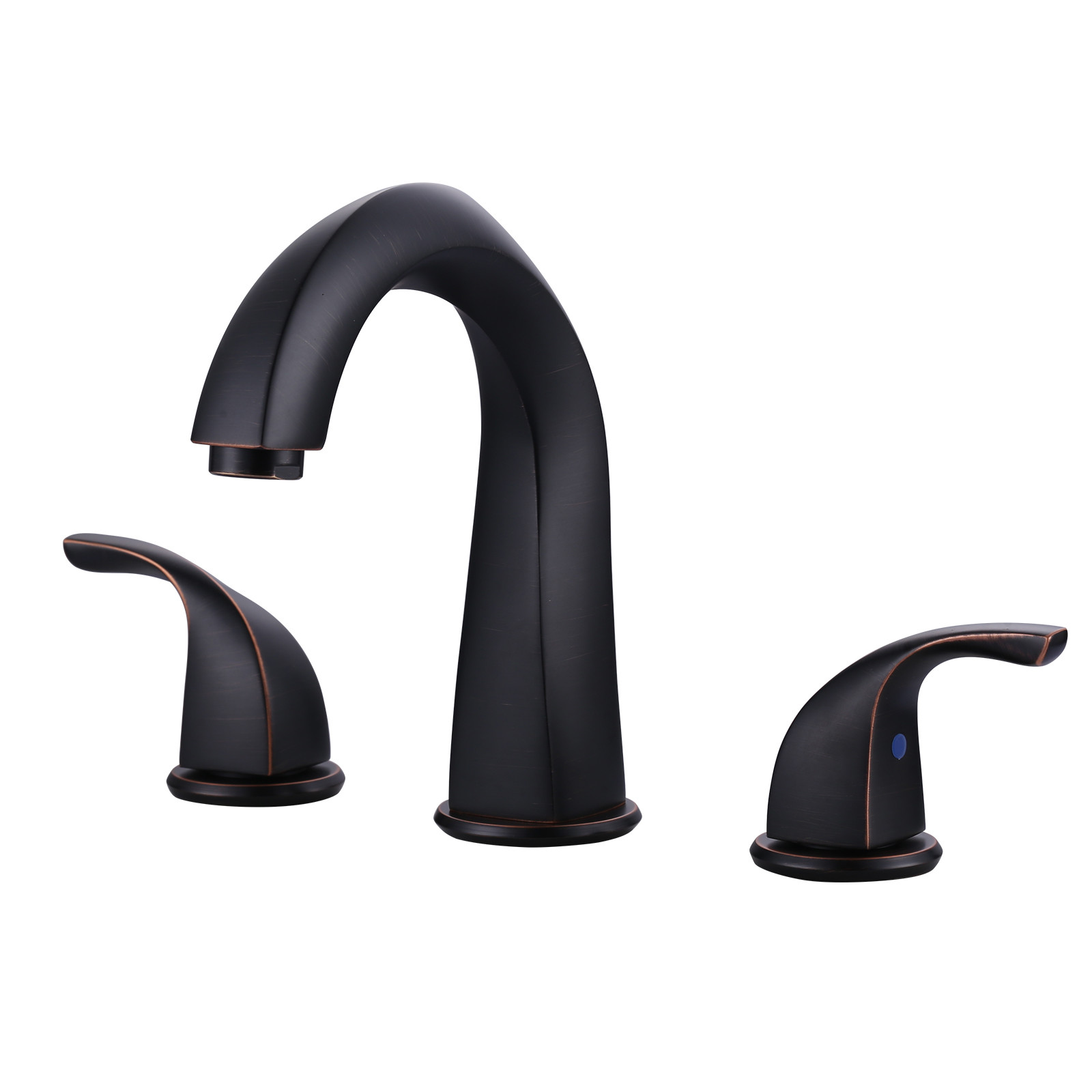 8 in. Widespread Double Handle Bathroom Faucet in Oil Rubbed Bronze