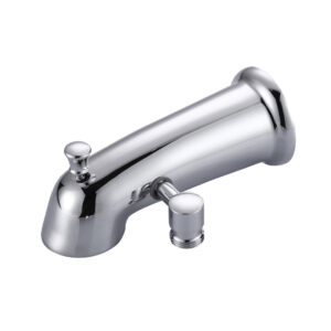 (1-Pack) 6.2 in Replacement With Diverter Tub Spout in Chrome