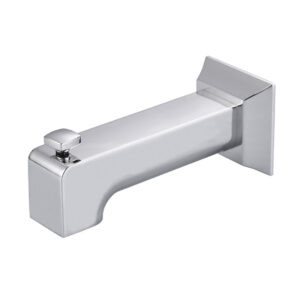 (1-Pack)5.9 in Replacement With Diverter Tub Spout in Chrome