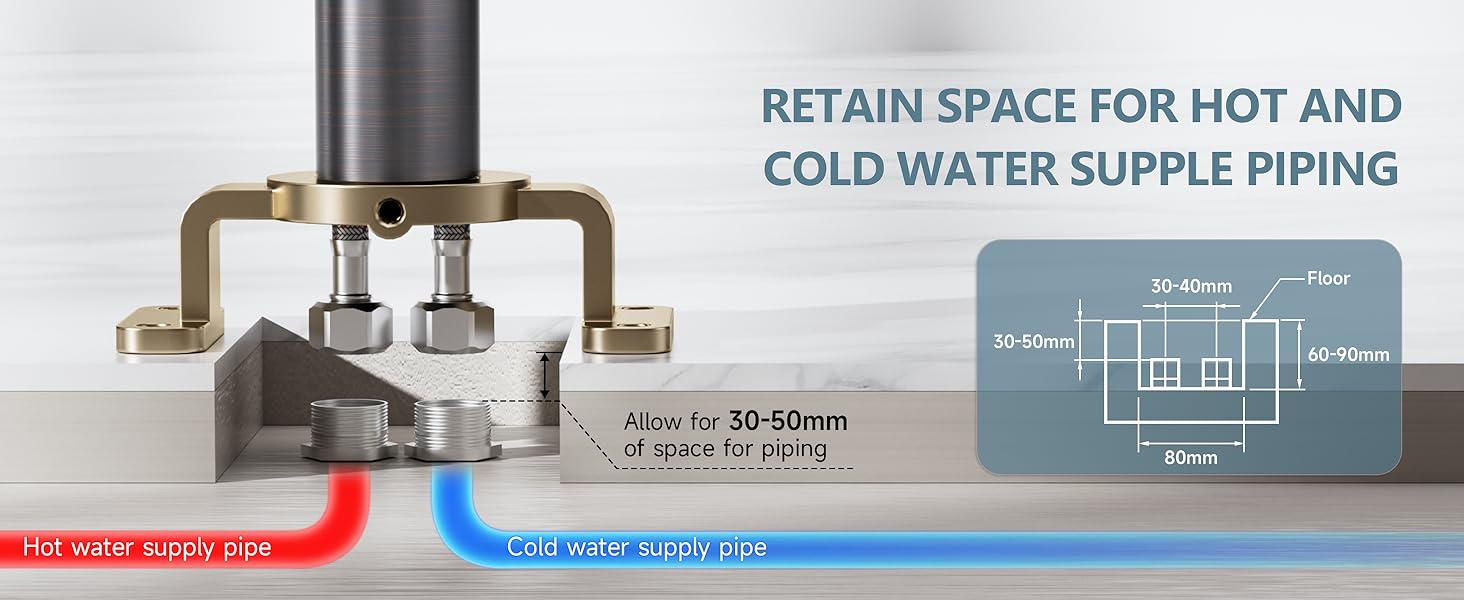 ARCORA Oil Rubbed Bronze High Flow Freestanding Bathtub Faucet with Handheld Sprayer - Bathtub Faucets - 3