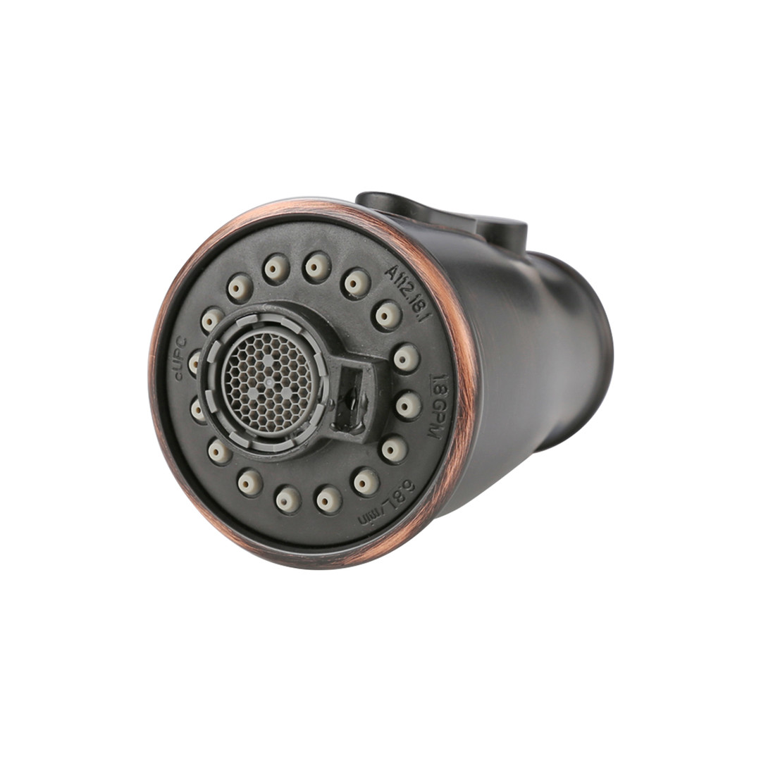 Pull Down Kitchen Faucet Replacement Part in Oil Rubbed Bronze with 3-Spray