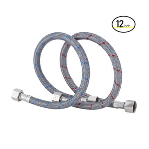1/2 in. FIP x 12 in. Stainless Steels Faucet Supply Line