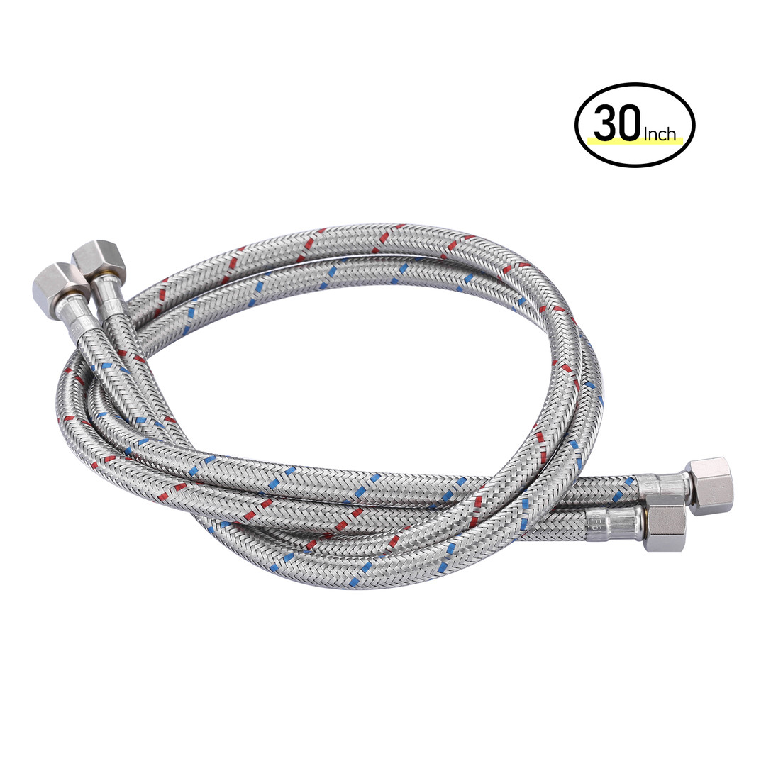 1/2 in. FIP x 30 in. Stainless Steels Faucet Supply Line