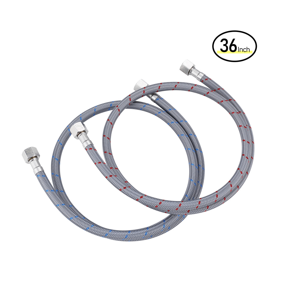 1/2 in. FIP x 36 in. Stainless Steels Faucet Supply Line