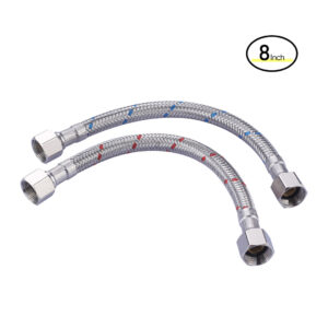 1/2 in. FIP x 8 in. Stainless Steels Faucet Supply Line