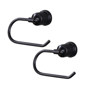 Wall Mounted Bathroom Accessories Toilet Paper Holder, Bath Toilet Tissue Holder in Oil Rubbed Bronze (2-Pack)
