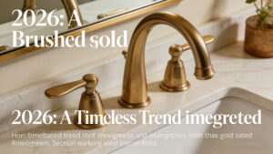 Brushed Gold Finish in 2026: A Timeless Trend Reimagined