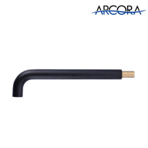ARCORA Matte Black High Flow Rate Long Reach Tub Spout