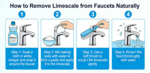 How to Remove Limescale from Faucets Naturally