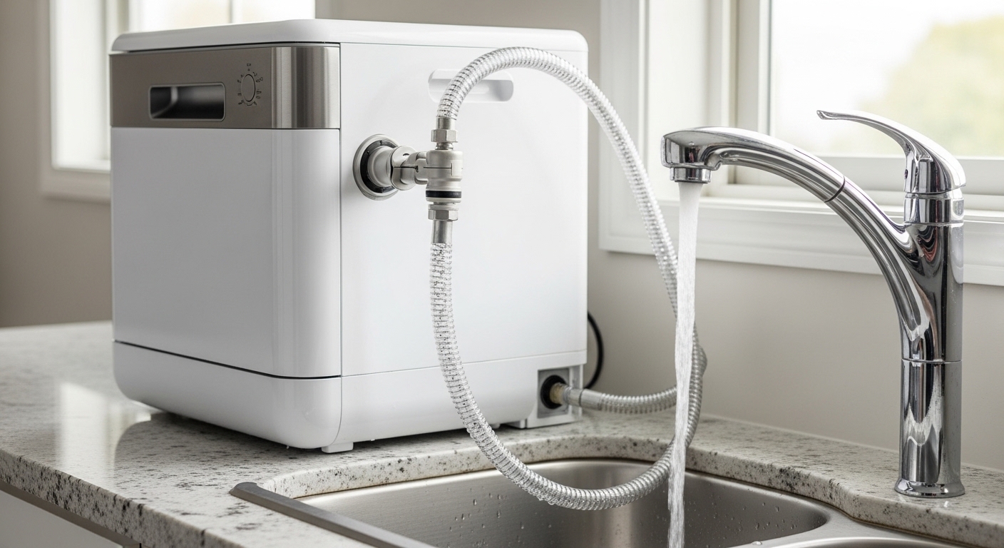 best kitchen faucet for portable dishwasher