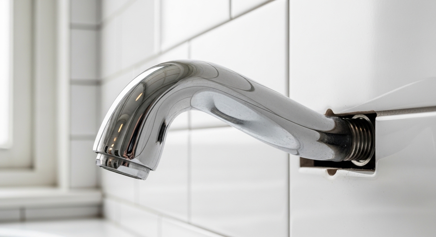 tub spout bent