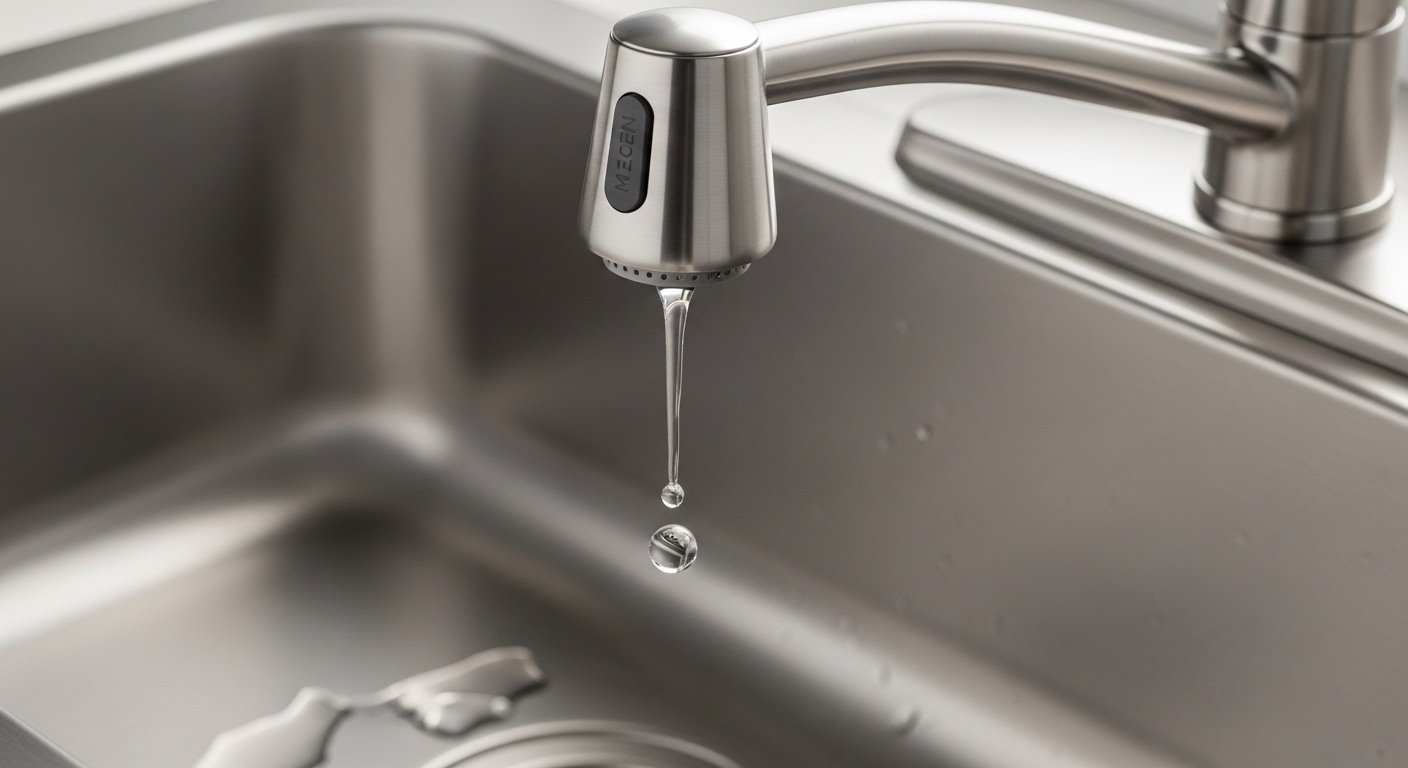 fix leaky faucet moen