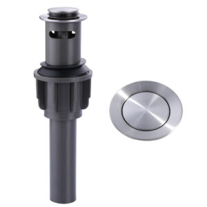 ARCORA Pop Up Sink Drain with Overflow, Bathroom Basin Drain Stopper